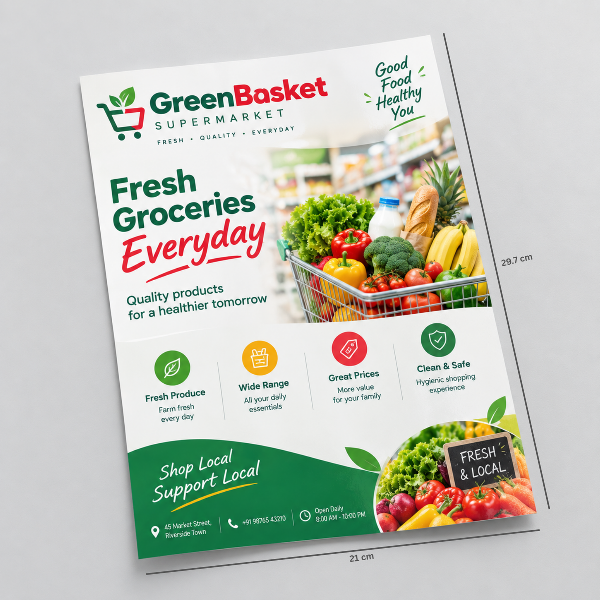 High-Gloss Pamphlets / Flyers (90 GSM Art Paper)